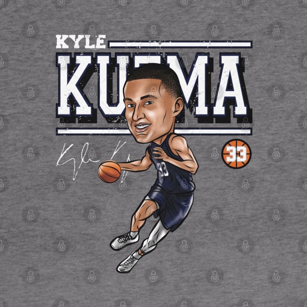 Kyle Kuzma Utah Cartoon by Buya_Hamkac